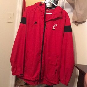 Cincinnati bearcats windbreaker